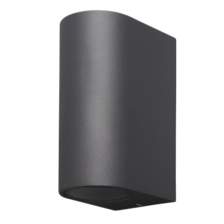 6510 Kandanchú - seinävalaisin, grafiitin harmaa, 2xGU10, IP54, Mantra, E.litevalaisimet - Seinä- ja kattovalaisimet - 181801 - 1