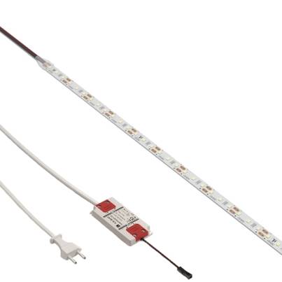 55.807.14-SET Versa led-nauha setti, sisältää 3m led-nauhaa, muuntajan, välijohtoa, 2kpl jatkopala, E.litevalaisimet - Led-nauhat - 182631 - 1