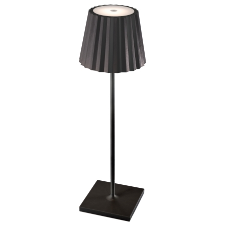 6480 K2 ladattava led- pöytävalaisin musta, himmennys, IP54, 2,2W 188lm 3000K, Mantra, E.litevalaisimet - Terassivalaisimet - 183671 - 1