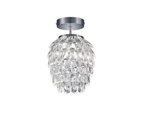 R60451006 Petty kirkas akryyliprisma - plafondi, E14, Reality, Trio - Plafondit - 183741 - 1