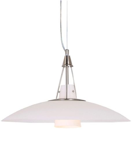 L 6110-1 riippuvalaisin 56cm, teräs/hopea, AT-valaisin Oy - Riippuvat valaisimet - 184821 - 1