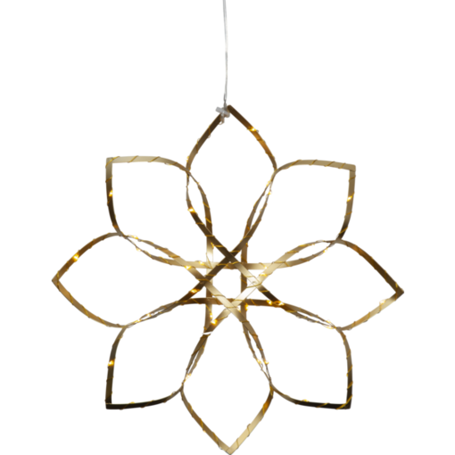 690-92 Amaze led metallitähti 40cm, kulta, Star Trading, noortrade - Kranssit ja tähdet - 185271 - 1