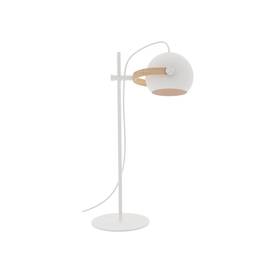 734177 D.C 1-osainen pöytävalaisin, valkoinen, öljytty tammi, E27, Halo Design - Pöytävalaisimet - 008982 - 1