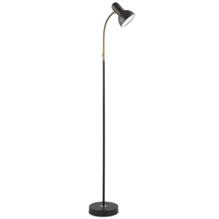 L6082-1 Royal lattiavalaisin musta tai valkoinen, Sessak - Lattiavalaisimet - 185512 - 1