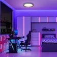 8485 Gamer RGB 40cm plafondi kaukosäätimellä, musta, mAntra, e.litevalaisimet - Plafondit - 004452 - 3