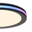 8485 Gamer RGB 40cm plafondi kaukosäätimellä, musta, mAntra, e.litevalaisimet - Plafondit - 004452 - 5