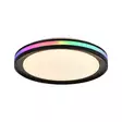 8485 Gamer RGB 40cm plafondi kaukosäätimellä, musta, mAntra, e.litevalaisimet - Plafondit - 004452 - 1