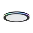 8485 Gamer RGB 40cm plafondi kaukosäätimellä, musta, mAntra, e.litevalaisimet - Plafondit - 004452 - 2