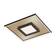3641-017 Frame kattovalaisin 33W led 50 cm x 50 cm kulta, Briloner, E.litevalaisimet. - Plafondit - 184422 - 1