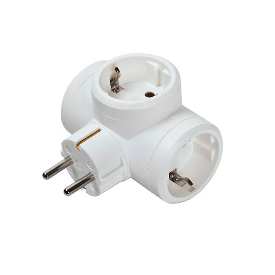 7907 3-osainen haaroitin, maadoitettu, Legrand, Toolnet Elektro - Sähkötarvikkeet - 181452 - 1