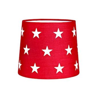 Ramsvik -varjostin punainen 17cm - Kankaiset varjostimet ja muut kuin lasi - 100132 - 1