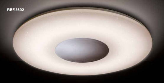 3692 Reef - led - plafondi kaukosäätimellä, 60W 4200 lumen, 3000 - 6500 K, himmennettävä, 55 cm, Mantra, E.lite - Plafondit - 181192 - 1