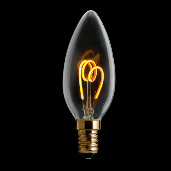 4411240 UNI-Flex led 3W 150 lumen, E14 kynttilä, kirkas, 2200K, himmennettävä, Unison - Led-lamput - 181092 - 1