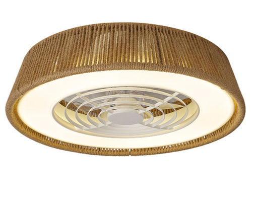 8230 Polinesia mini natural - tuuletinvalaisin 57,6cm luonnonköysi, design Santiago Sevillano, Mantra, E.litevalaisimet - Tuulettimet - 006942 - 1