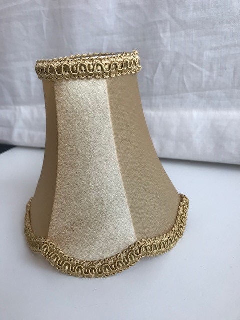 Kruunuvarjostin Elisa 12 kulta, VarjoMarja - Kankaiset varjostimet ja muut kuin lasi - 101062 - 3