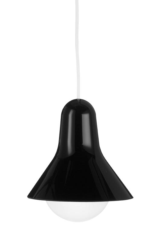 Lisabell -riippuvalaisin 18,5cm musta, design Elizabeth Salonen, Fosto Oy - Riippuvat valaisimet - 006802 - 1