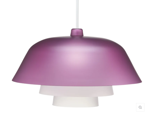 Lootus -riippuvalaisin 62cm lila, design Jukka Korpihete, Fosto Oy - Riippuvat valaisimet - 006772 - 1