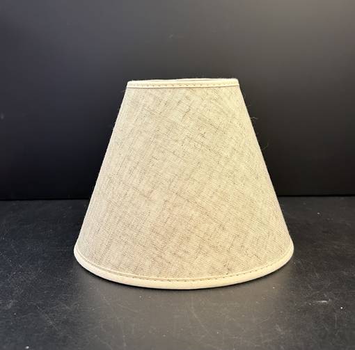 Varjostin 8/16 kippimalli, bees pellava, Ateljee Sinun Varjosi - Kankaiset varjostimet ja muut kuin lasi - 002562 - 1