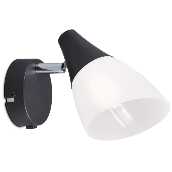 S56812-1MU Orion seinävalaisin musta, Sessak - Seinävalaisimet - 007702 - 1