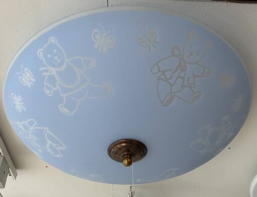 Nalle plafondi 40cm sininen, Matrolight - Plafondit - 009922 - 1