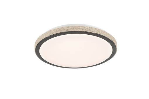 Manilla led plafondi 35,5cm, hamppunaru, Virvatuli-valaisimet - Plafondit - 009932 - 1