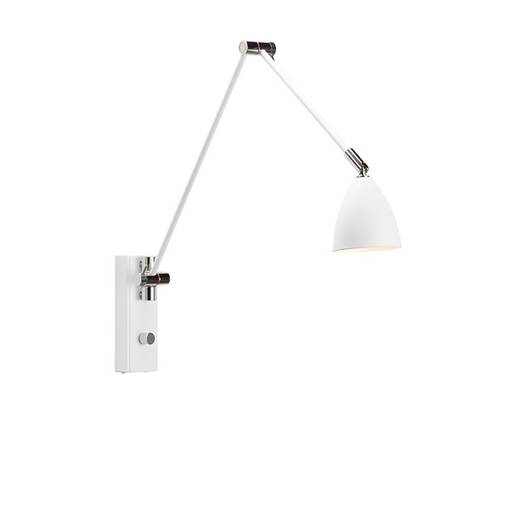 V 5221 62 Guru - seinävalaisin valkoinen/kromi, 6W led, himmennin, Belid - Seinävalaisimet - 182672 - 1