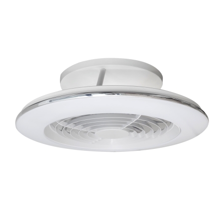 7493 Alisio mini tuuletinvalaisin 52,5cm valkoinen, kaukosäädin, Mantra, E.litevalaisimet - Tuulettimet - 183582 - 1