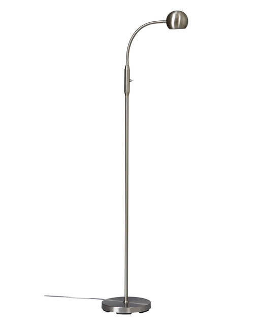 G 137/12 Fladen lattiavalaisin, harjattu teräs, GU10, AH Belysning - Lattiavalaisimet - 184522 - 1