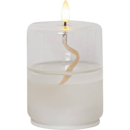 061-28 Flamme Float lasikynttilä 13cm, StarTrading, Noortrade - Kyntteliköt ja kynttilät - 184632 - 1