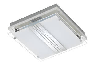 3656-018 Tempalte plafondi 32cm 24W, kromi, 3 portainen teho tavallisella katkaisijalla, Briloner - Plafondit - 183353 - 1