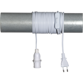 294 5m johtosarja katkaisijalla paperitähtiin, valkoinen, E14, Star Trading, Noortrade - Muut - 182133 - 2