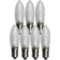 300-70 7kpl Led-korvauspoltin kynttelikköihin ja joulukuusenkynttilöihin, Universal led E10 10-55V, Star Trading, Noortrade - Varalamput - 100763 - 2