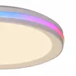 8484 Gamer RGB 40cm plafondi kaukosäätimellä, valkoinen, mAntra, e.litevalaisimet - Plafondit - 004453 - 6