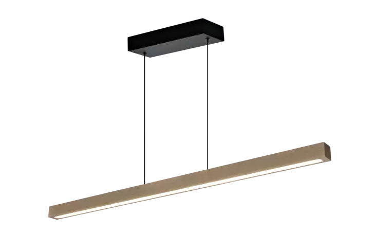 15400-19 Linea riippuvalaisin vaalea puu, Aneta - Riippuvat valaisimet - 007133 - 1