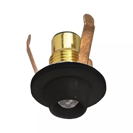 21002012 LedLite Vara- led lamppu 0,3W, musta kehys, Overled, e.litevalaisimet - Saunavalaisimet - 010373 - 1