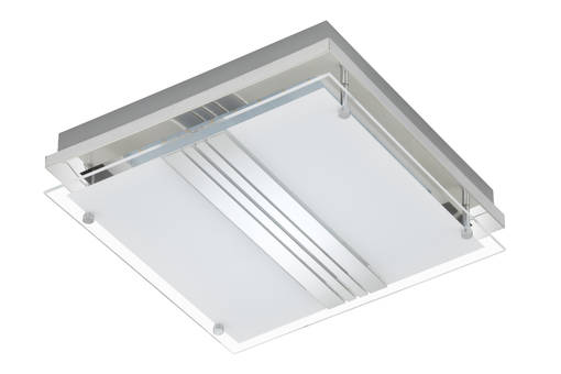 3656-018 Tempalte plafondi 32cm 24W, kromi, 3 portainen teho tavallisella katkaisijalla, Briloner - Plafondit - 183353 - 1