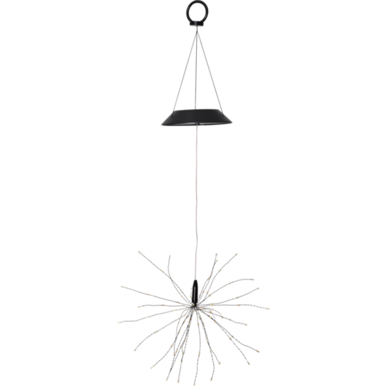 480-57 Firework Solar- riippukoriste ulos, led, aurinkokenno, Star Trading, Noortrade - Valosarjat ulos - 005323 - 1
