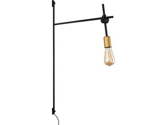 9294 Axis - seinävalaisin, musta, messinki, E27, E.litevalaisin - Seinävalaisimet - 181253 - 1