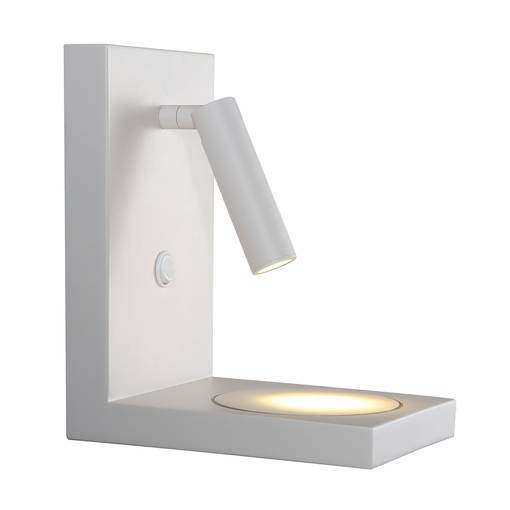 6750 Zanzibar seinävalaisin valkoinen latausasemalla, Mantra, E.litevalaisimet - Seinävalaisimet - 185033 - 1