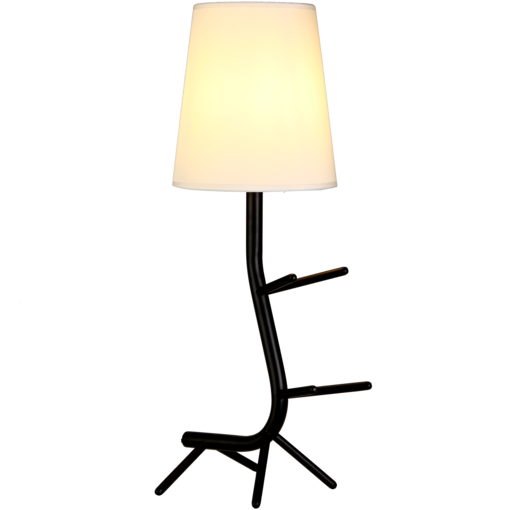 7251 Centipede pöytävalaisin musta / valkoinen, Mantra, E.litevalaisimet - Pöytävalaisimet - 184243 - 1