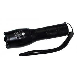 87005 Käsivalaisin tehokkaalla led-polttimolla, 800lumen, säädettävä linssi, 3xAAA, Kauppahuone Harju - SISÄVALAISIMET - 010353 - 1