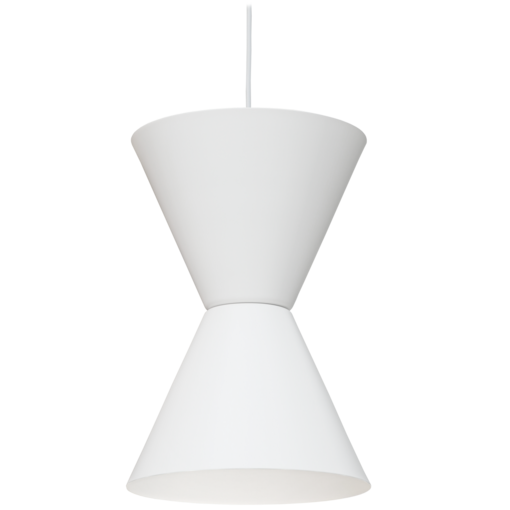 K43518-1VA Länsi - riippuvalaisin valkoinen, Designer Matti Syrjälä, 2xE27, Sessak - Riippuvat valaisimet - 182823 - 1