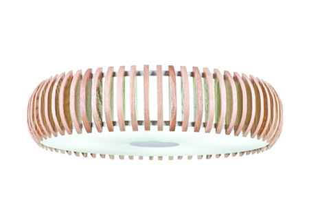 PL 713 Säle - plafondi 40cm vaalea puu, 3xE27, AT-Valaisin - Plafondit - 183213 - 1