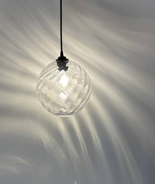Pallo riippuvalaisin kirkaslasi, Lasi-Kostamo - Riippuvat valaisimet - 185113 - 1