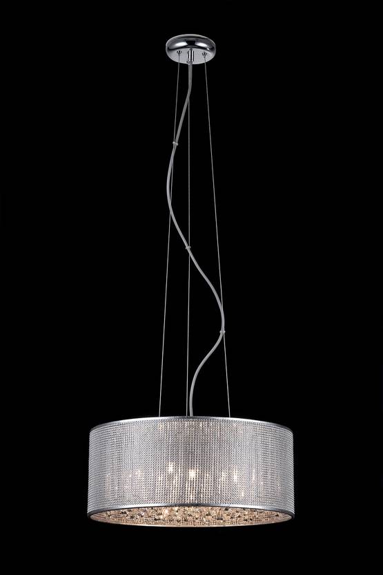 Säde - riippuvalaisin, kristalli, kromi, 45 cm, 6xG9, AT-Valaisin - Riippuvat valaisimet - 101503 - 1