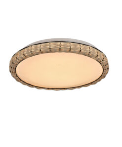 Rosa1 led plafondi 30cm, rottinki, Virvatuli-valaisimet - Plafondit - 009933 - 1