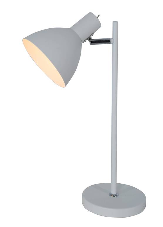 50821-01 Denver - pöytävalaisin, valkoinen, 1xE27, Focus Light - Pöytävalaisimet - 181783 - 1