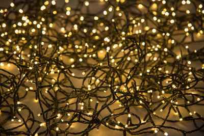 278544 Ulkovalosarja 600-osainen lämmin valkoinen mini led, KST-tukku Sisustetalo ky - Valosarjat ulos - 184863 - 1