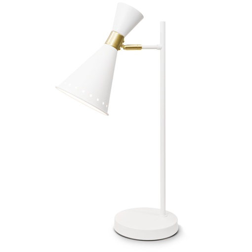 P45810-1VA Ayla pöytävalaisin, valkoinen, Sessak - Pöytävalaisimet - 185263 - 1