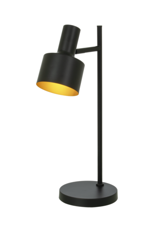 18203-15-04 Ferdinand pöytävalaisin, musta/kulta, Aneta Lighting - Pöytävalaisimet - 185104 - 1